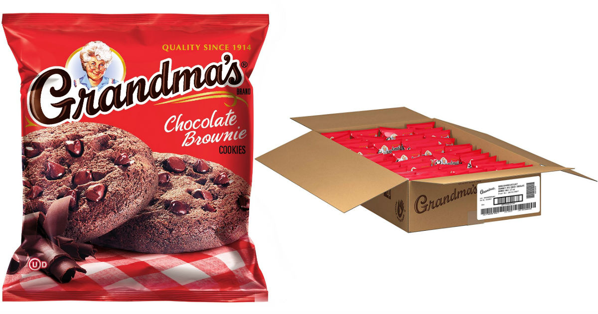 Grandma's Chocolate Brownie Cookies 60Pack ONLY 15.89 Daily Deals