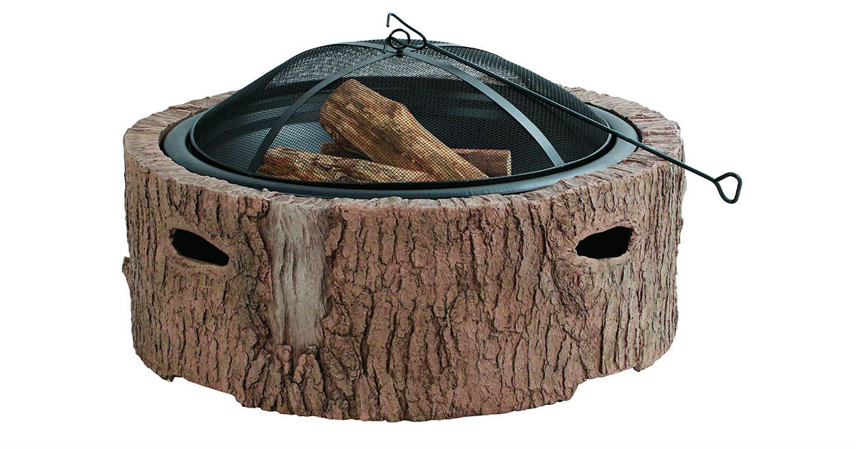 Martha Stewart Wood Burning Fire Pit ONLY $195 (Reg. $386)