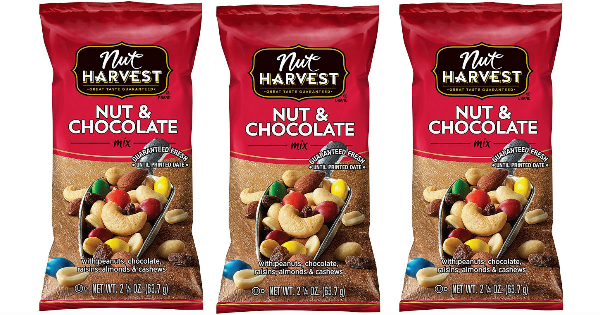 Nut Harvest Nut & Chocolate Mix 6-Pack ONLY $9.25 Shipped