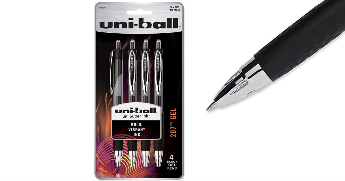 Uni-Ball Signo Gel Pen 4-Pack ONLY $2.29 Shipped on Amazon