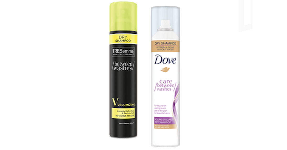 Free Sample of Dove or TREsemme Dry Shampoo at Walmart Free Product