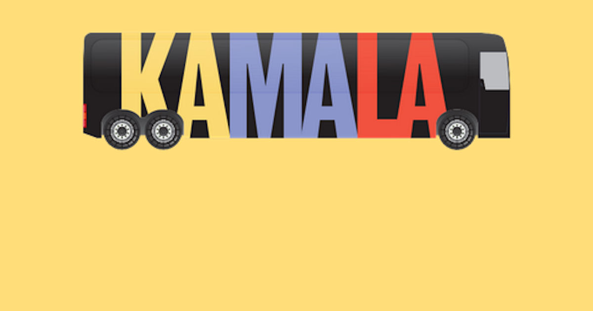 FREE Kamala Harris Bus Sticker