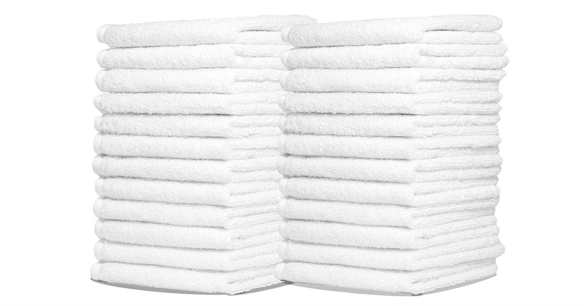Zeppoli Wash Cloth Kitchen Towels 24-Pack ONLY $12.69 (Reg. $30)