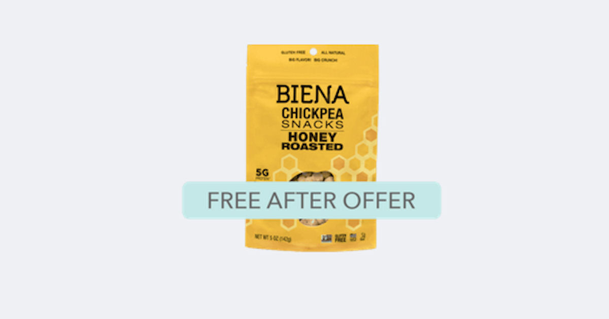 Biena Chickpea Snacks