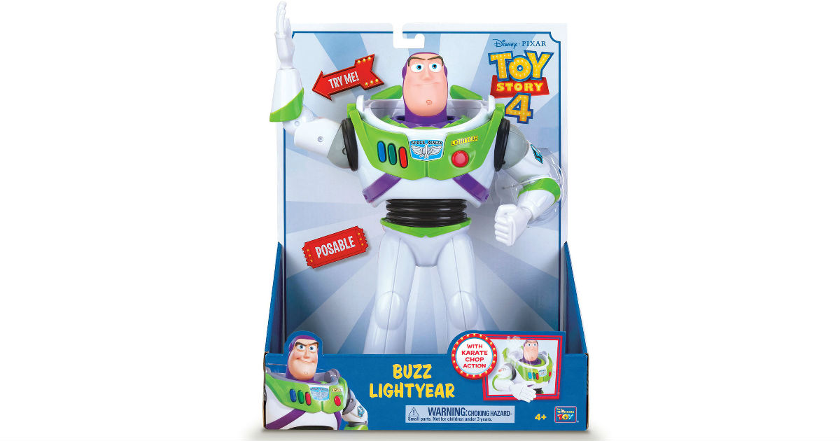 Toy Story Buzz Lightyear Karate Chop Action ONLY $9.99 (Reg $30)