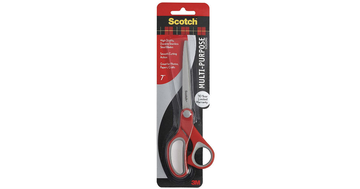 Scotch 7-Inch Multi-Purpose Scissors ONLY $2.61 (Reg $6)