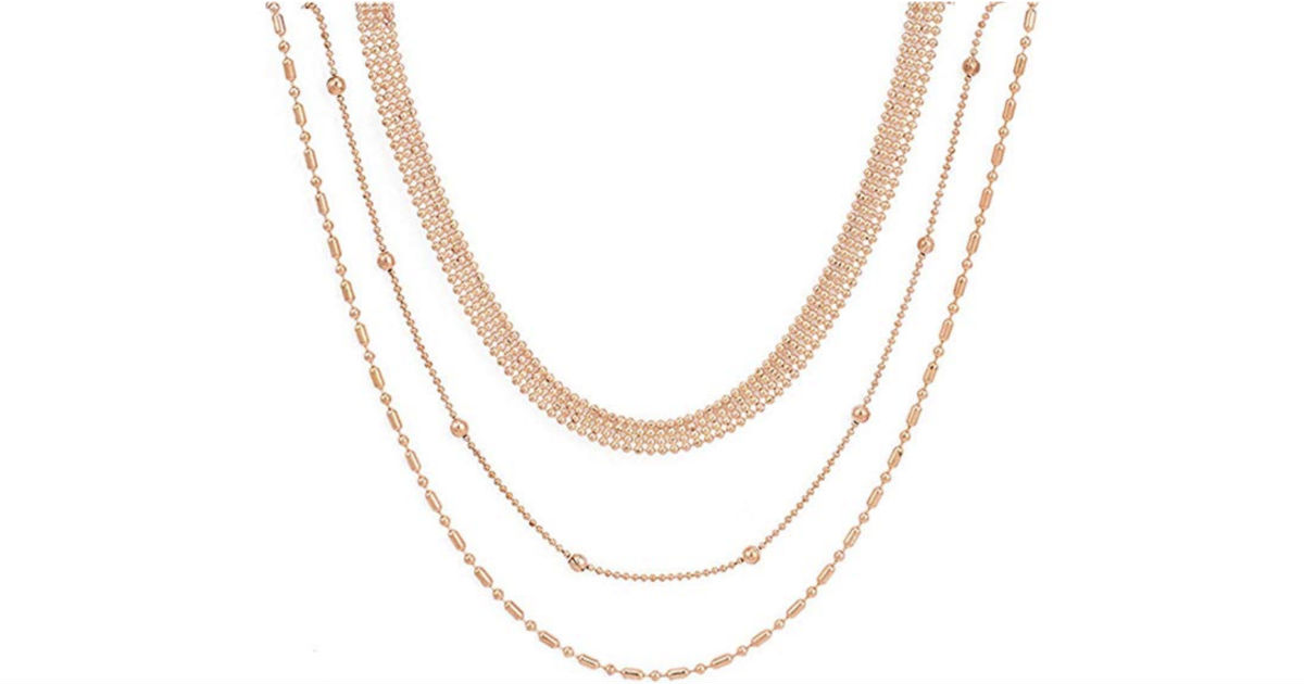 Ball Bead Chain Choker Necklace ONLY 2 Shipped Daily Deals & Coupons