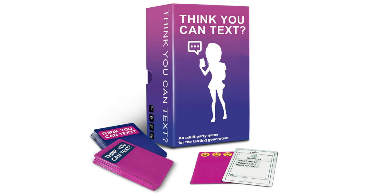 Think You Can Text? Party Game ONLY $14.99 on Amazon