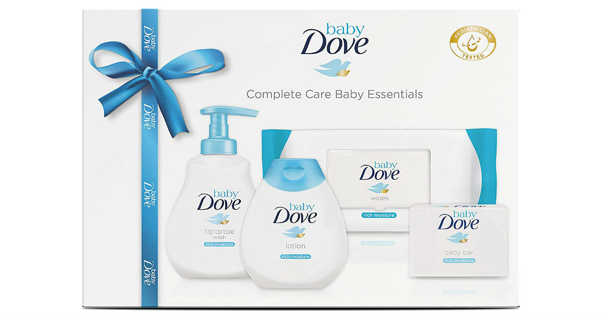 Baby Dove 4-Piece Essentials Gift Set ONLY $8.47 ShippedÂ