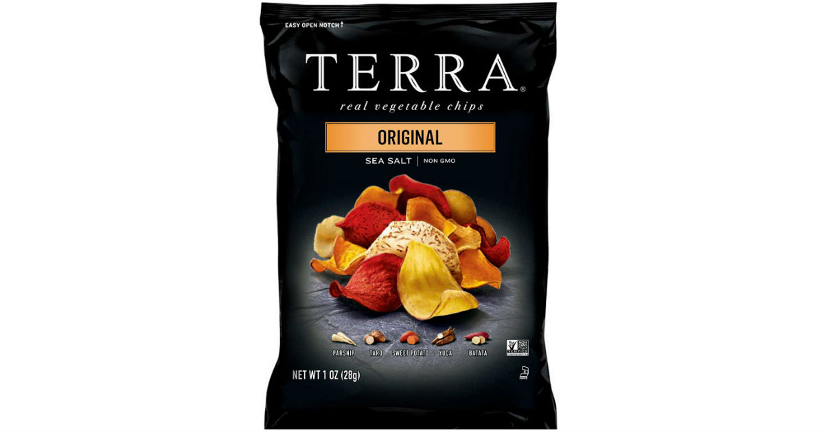 TERRA Original Chips with Sea Salt 24-ct ONLY $9.99 Shipped