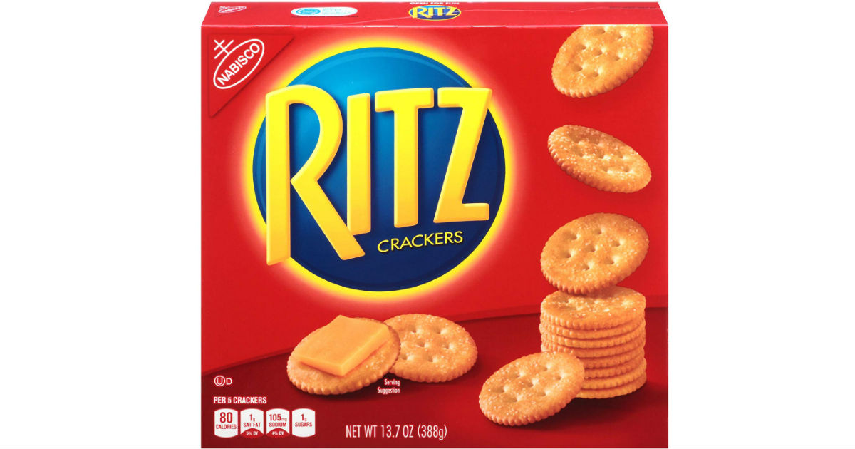 Ritz Crackers ONLY $1.66 at CVS (Reg $4.19)