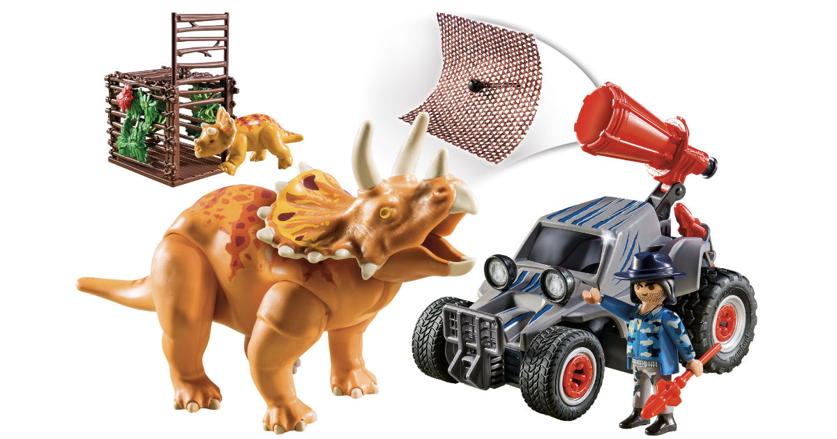 Playmobil Enemy Quad with Triceratops ONLY $12.99 (Reg $18)