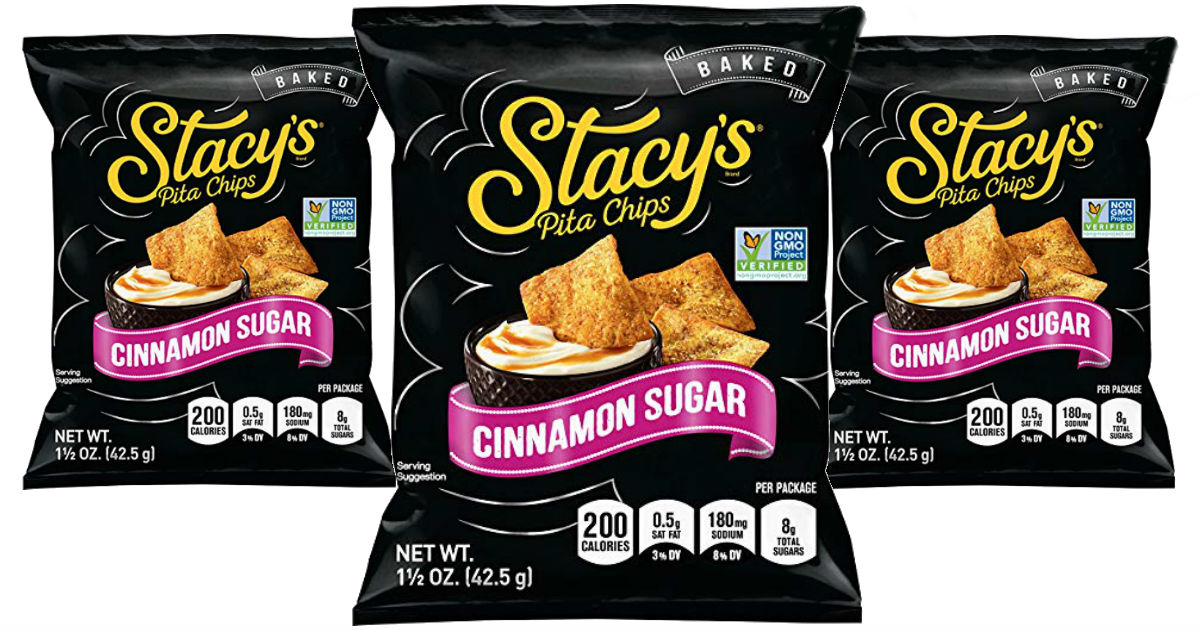 Stacy's Pita Chips 24-Pack (Cinnamon Sugar) ONLY $10.48 Shipped