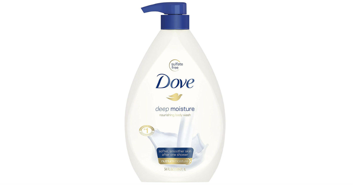 Dove Body Wash with Pump 32-oz ONLY $6.70 Shipped