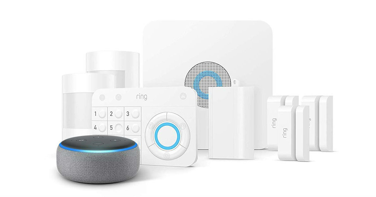 Save $70 on Ring Alarm 8-Piece Kit + Echo Dot on Amazon