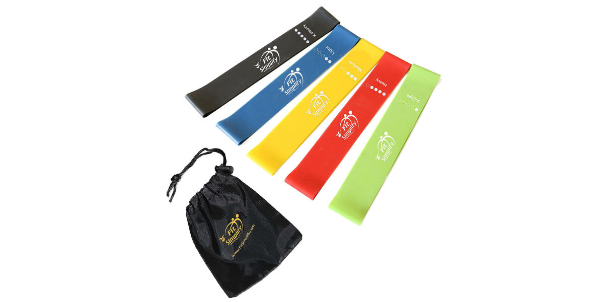 Fit Simplify Resistance Exercise Bands ONLY $5.89 on Amazon