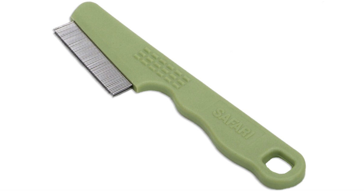 Safari Dog Flea Comb w/ Double Row of Teeth ONLY $1.02 (Reg $10)