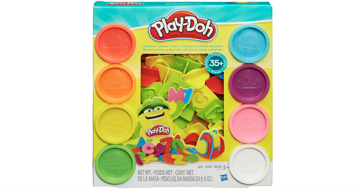 Play-Doh Numbers, Letters 'N Fun Set 8-Ct ONLY $6.96 at Walmart