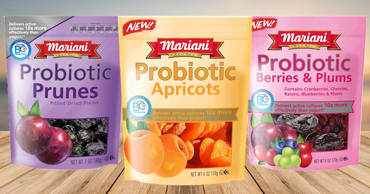 Free Mariani Probiotic Dried Fruit at Select Stores Free Product Samples