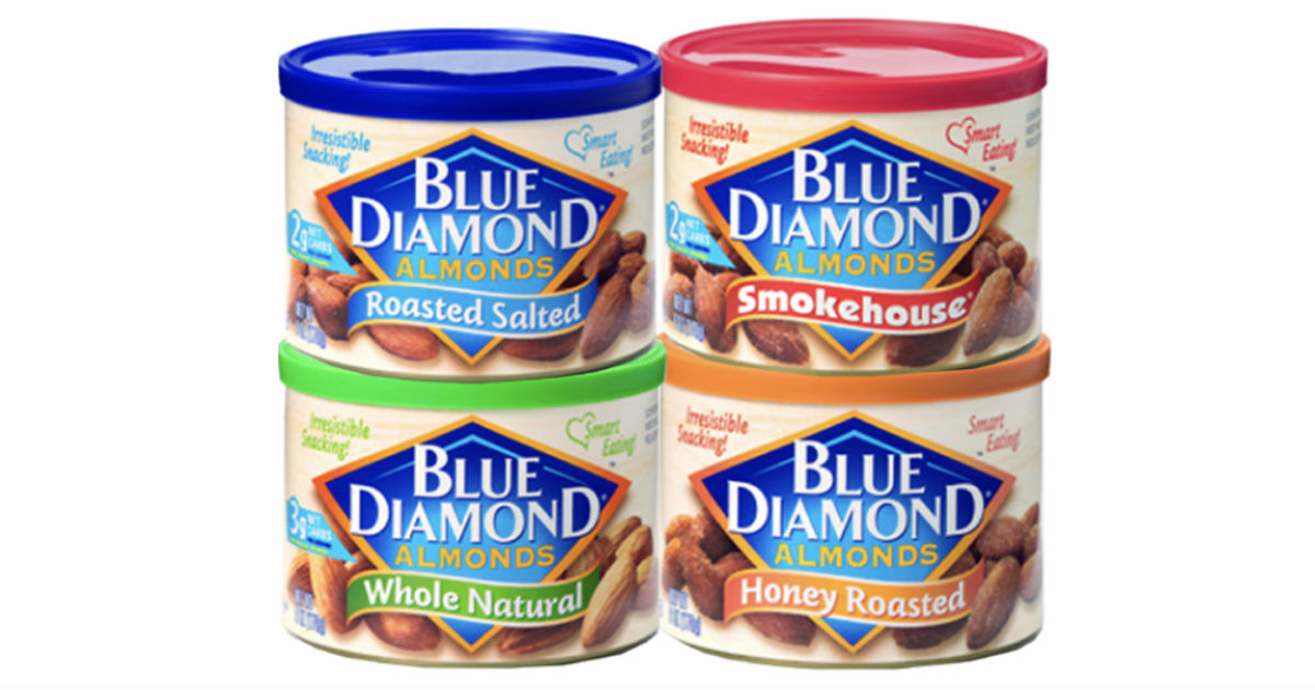 Blue Diamond Almonds Cans ONLY $2.29 at Walgreens
