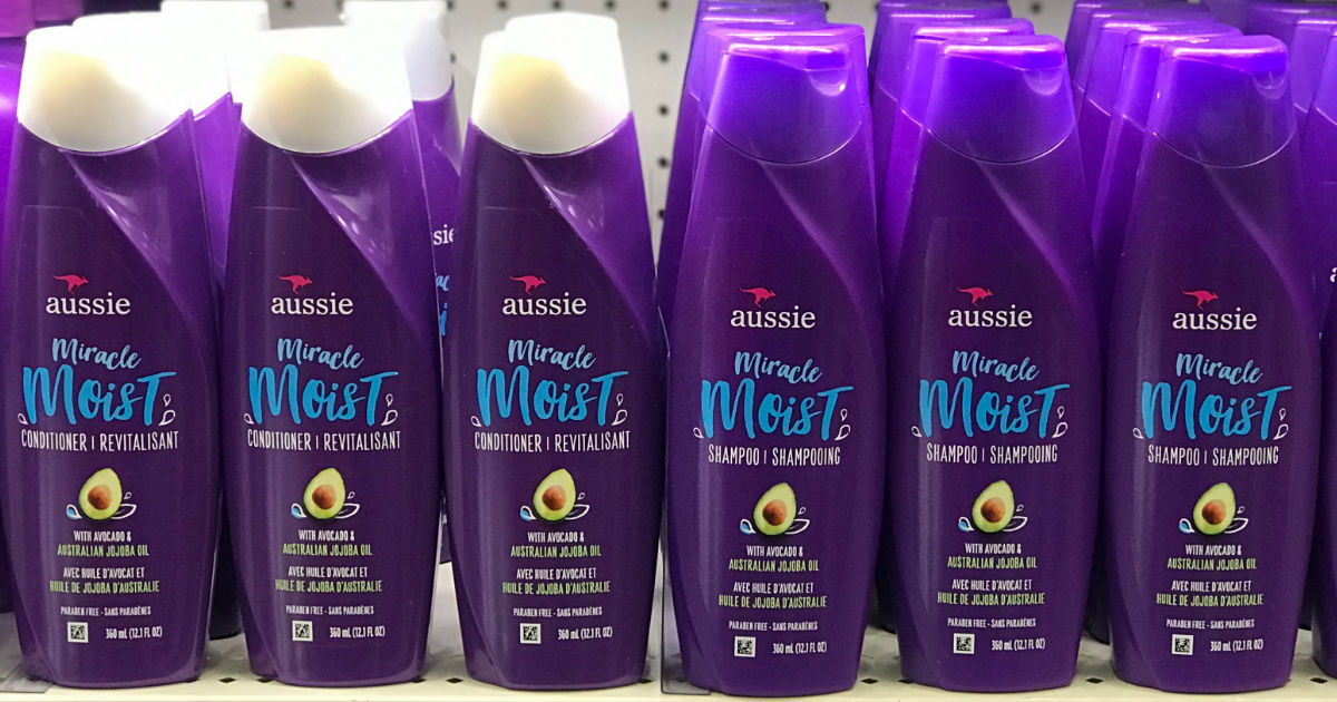Aussie Miracle Moist Shampoo ONLY $0.74 at Target
