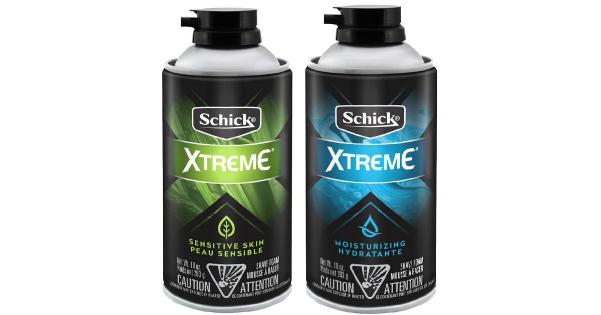 Two FREE Schick Xtreme Shave Foam at Walgreens