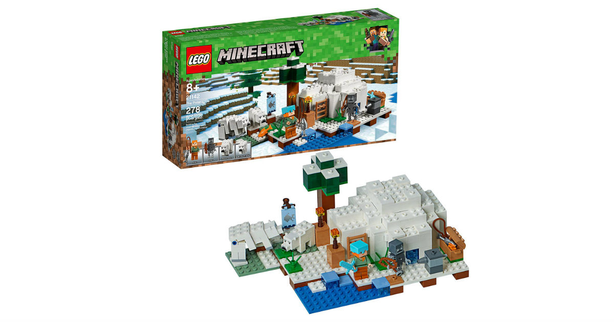 LEGO Minecraft The Polar Igloo ONLY $18.99 (Reg. $30)