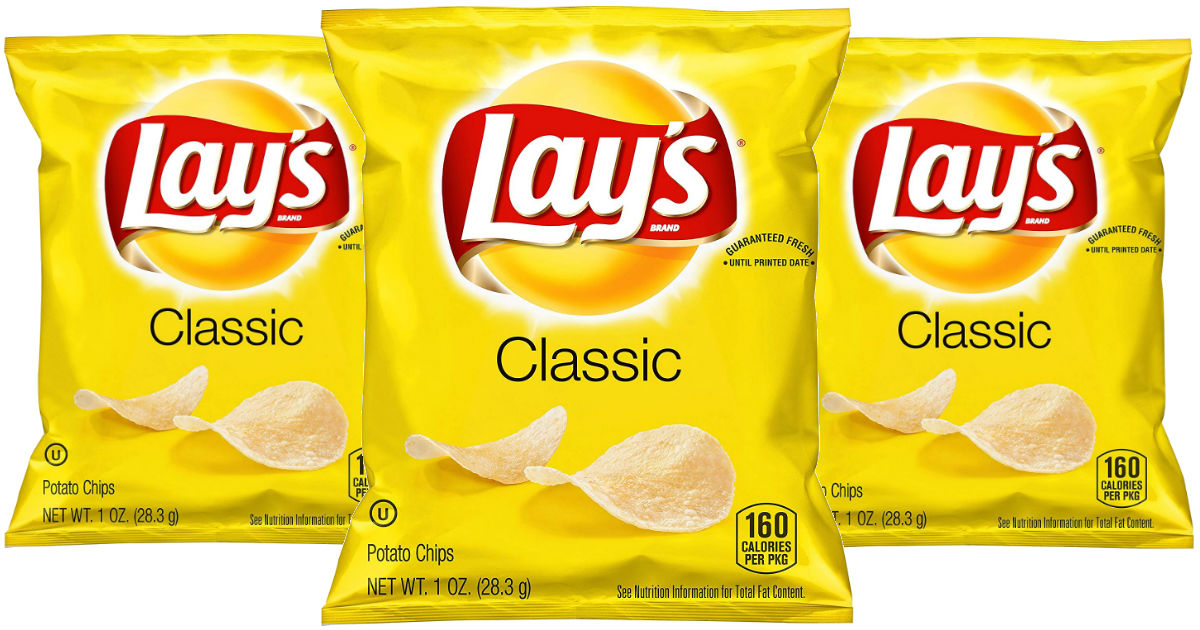 Lay's Classic Potato Chips 40-Pack ONLY $7.80 Shipped