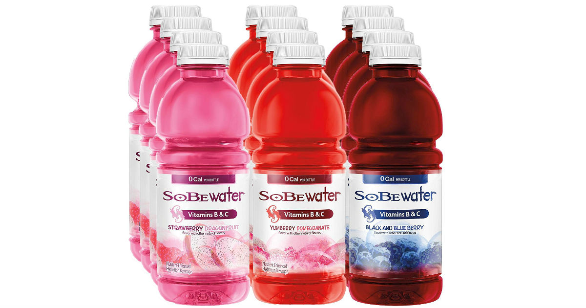 SoBeWater Variety Pack 12-count ONLY $8.63 Shipped