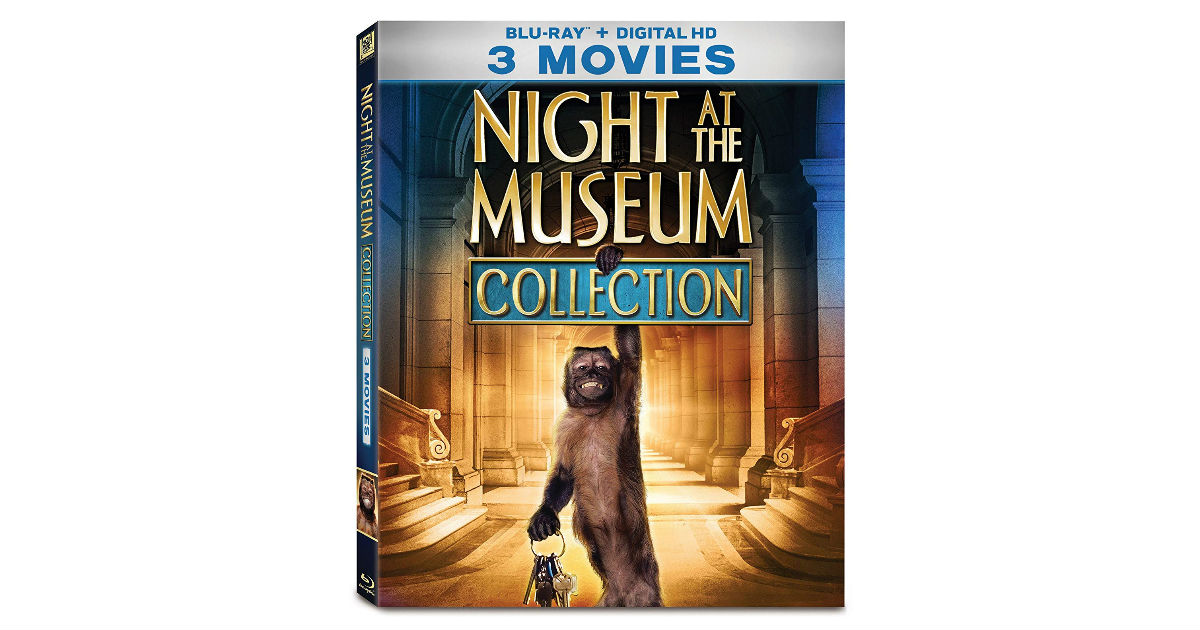 Night at the Museum 3-Movie Collection ONLY $11.99 (Reg. $35)