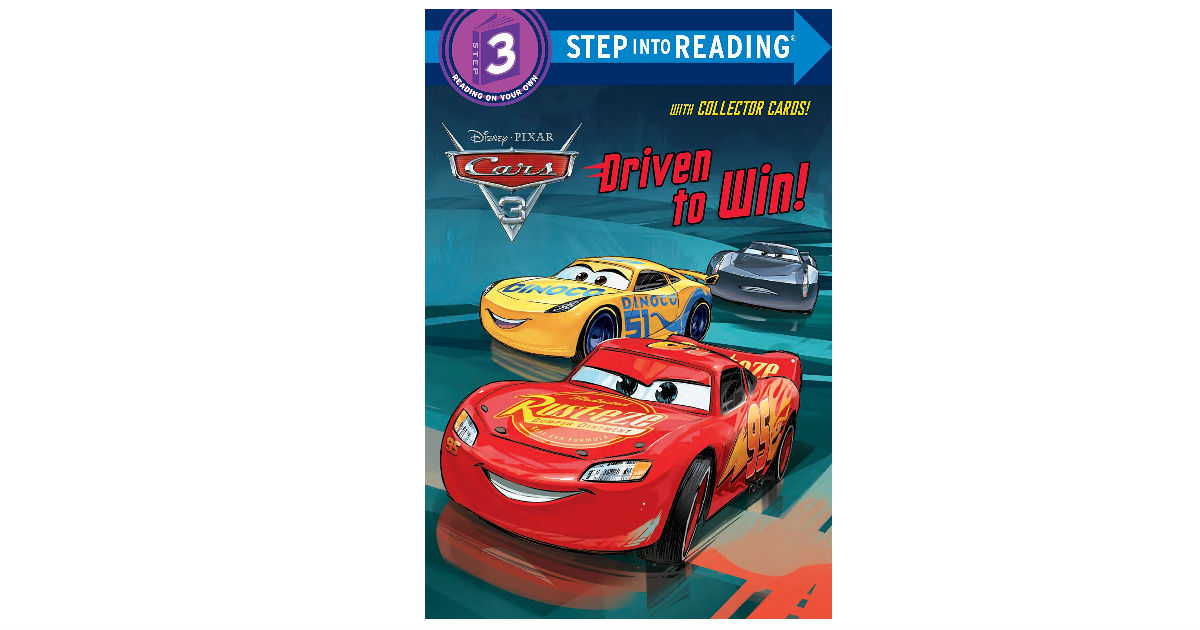 Driven to Win Cars 3 Book ONLY $1.48 (Reg. $5)