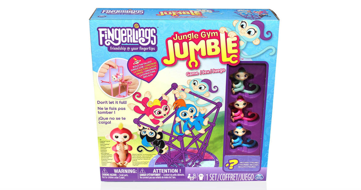 Fingerlings Jungle Gym Board Game ONLY $10.76 (Reg. $20)