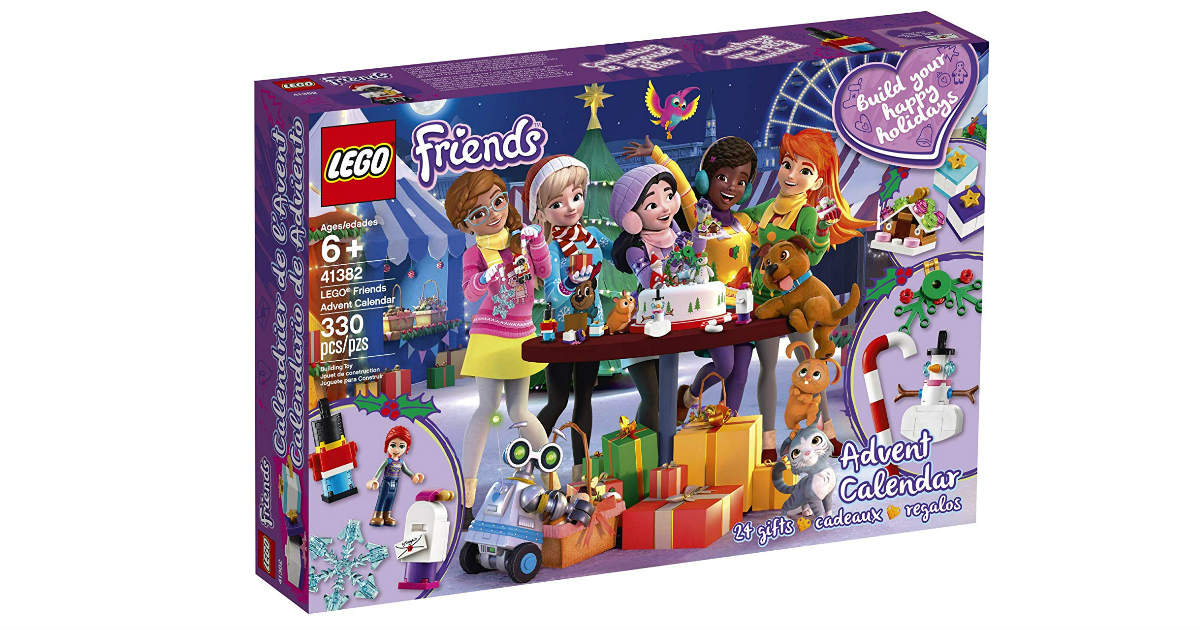 lego friends advent calendar list