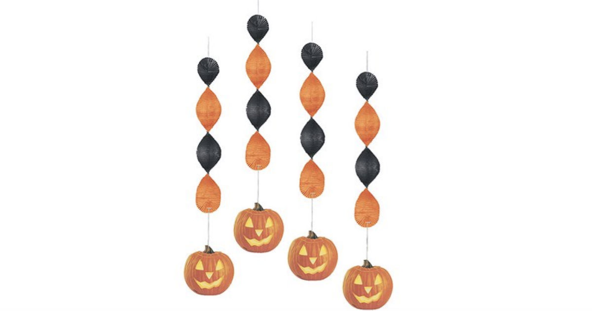 Pumpkin Halloween Hanging Decorations Only 2 97 At Walmart