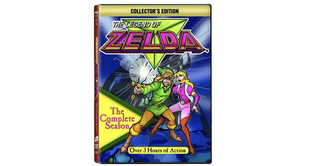 The Legend of Zelda: The Complete Season DVD ONLY $4.79