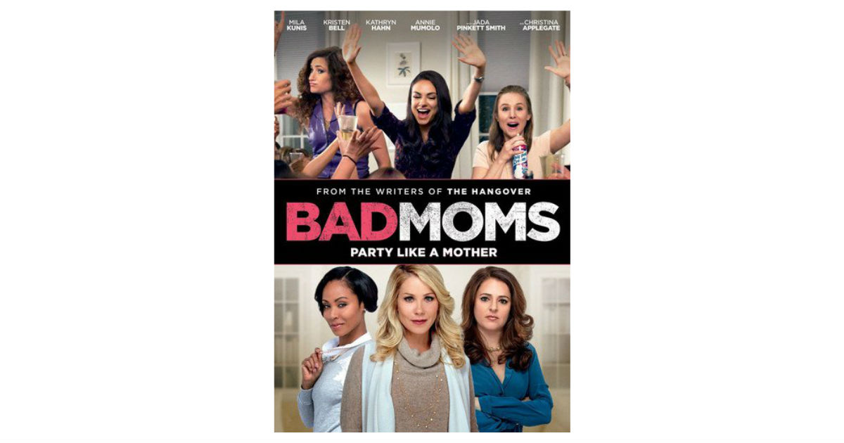 Bad Moms on DVD on Amazon