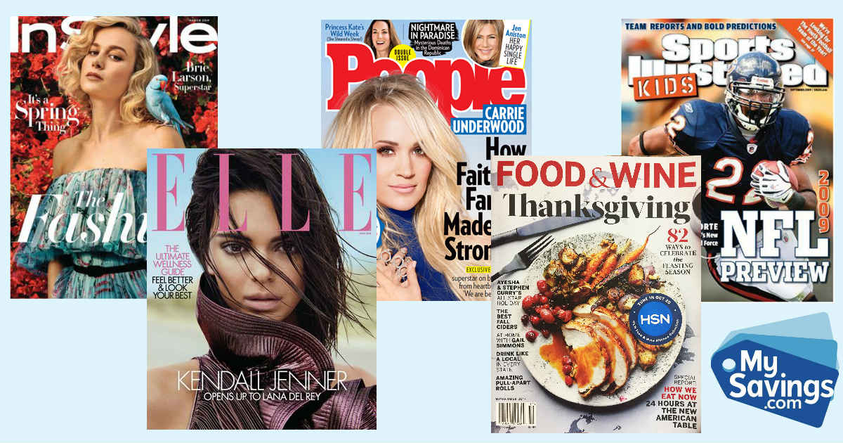 Pick up a Top Magazine Subscription for Cheap (or Totally Free