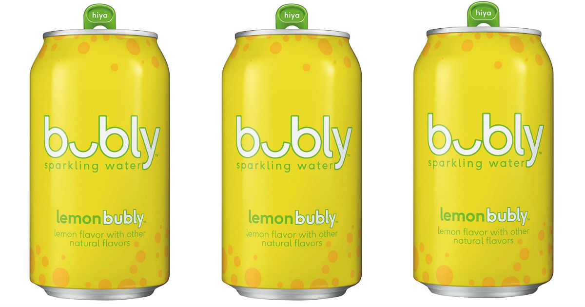 Bubly Sparkling Water Lemon 18Pack ONLY 5.25 Shipped Daily Deals