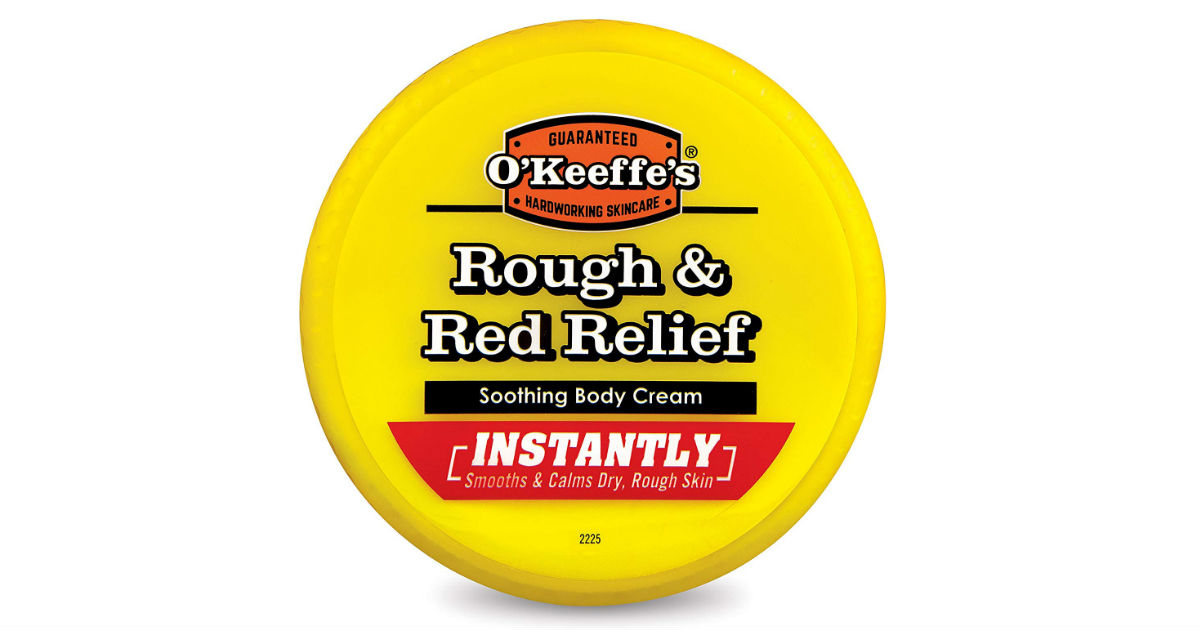O'Keeffe's Rough & Red Relief Cream ONLY $5 (Reg. $12.49)