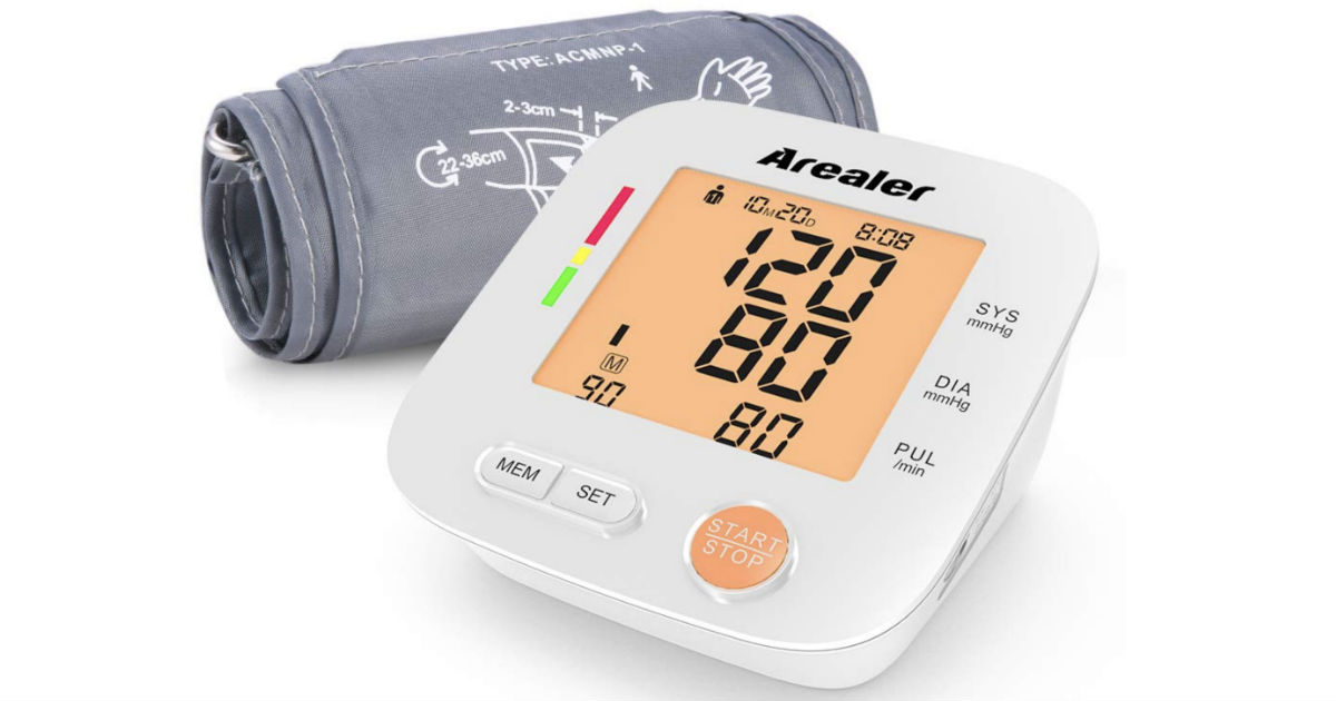 Automatic Blood Pressure Monitor ONLY $19.99 (Reg $40)