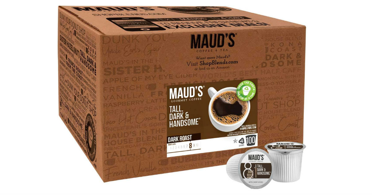 Maud's Coffee K-Cups 100-Count ONLY $26.60 Shipped