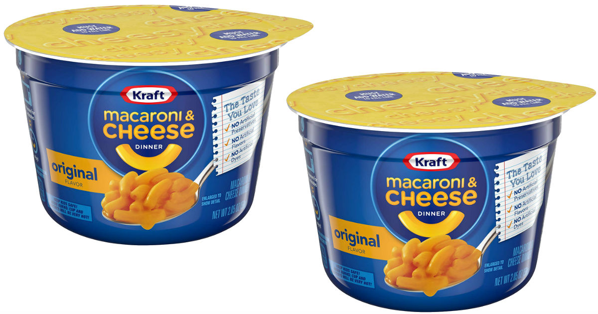 Kraft Easy Mac & Cheese Microwavable Cups 10-Pk ONLY $5.14 Shipped