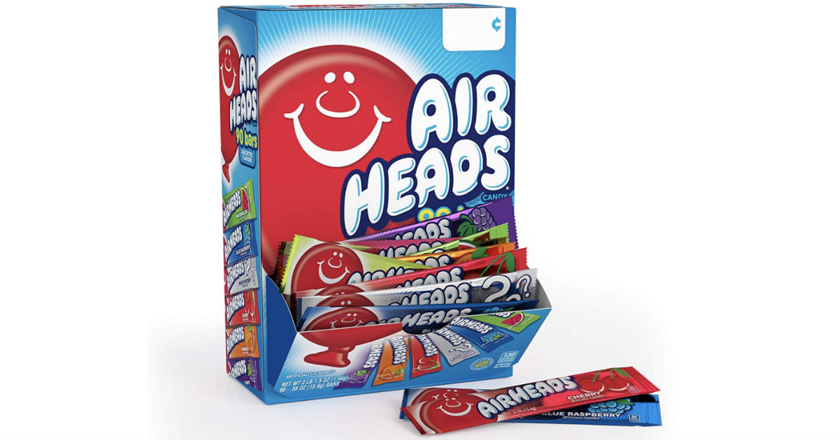 Airheads Candy Bars Variety 90-Pack ONLY $7.14 Shipped