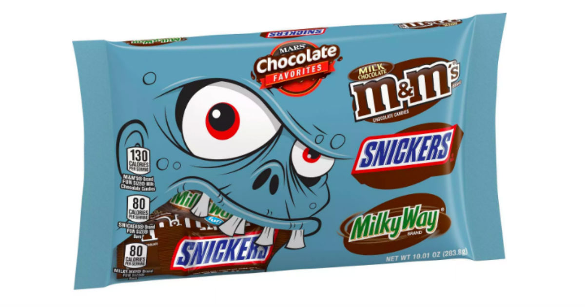 Mars Halloween Candy Bags ONLY $1.58 at Target