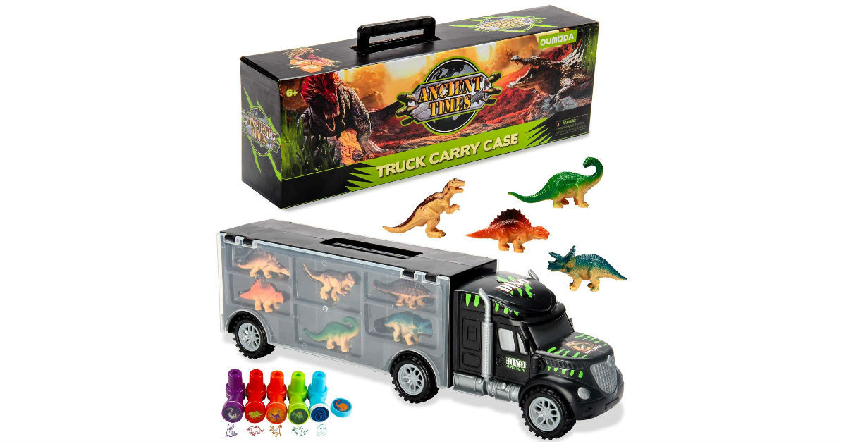 Dinosaur Carrier Truck Toy ONLY $16.99 (Reg. $36)