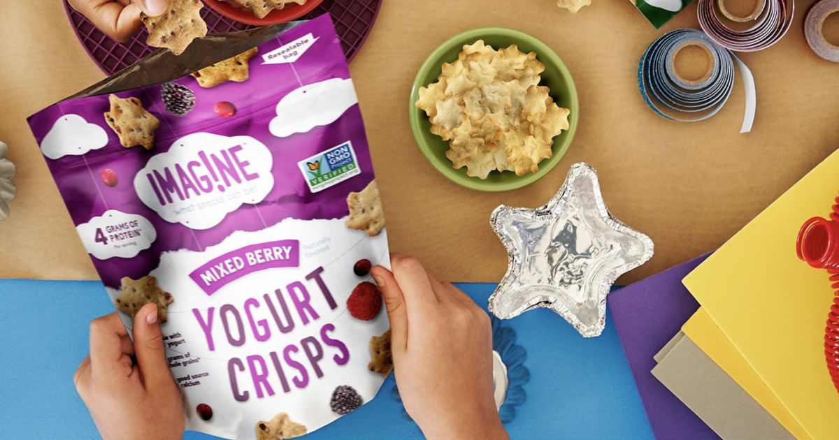 Imag!ne Cheese Stars & Yogurt Crisps 4ct Variety Pk ONLY 9.78 Daily