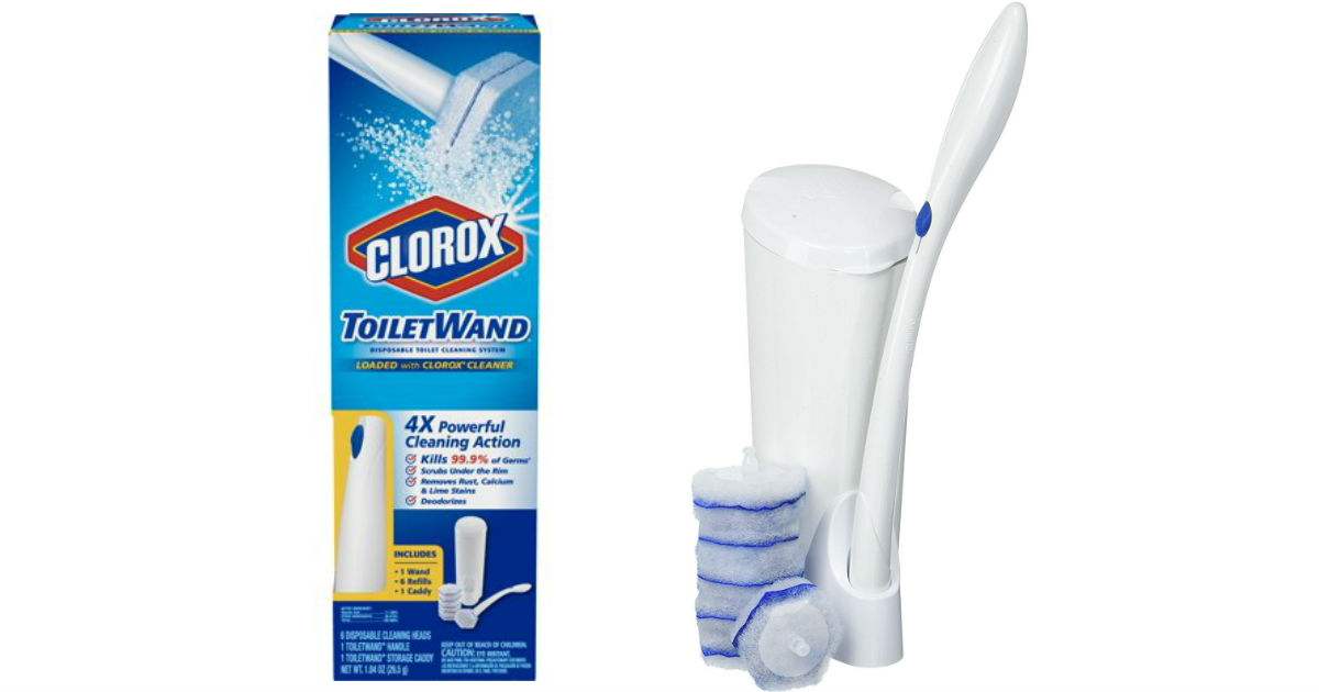 Clorox ToiletWands Starter Kit ONLY $6.22 Shipped 