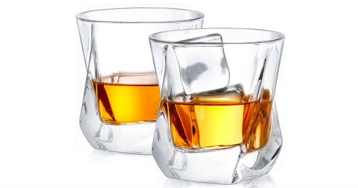 Crystal Whiskey Glasses ONLY $16.95 (Reg. $45)