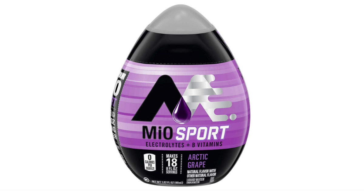 MiO Sport Liquid Water Enhancer ONLY $1.90 on Amazon