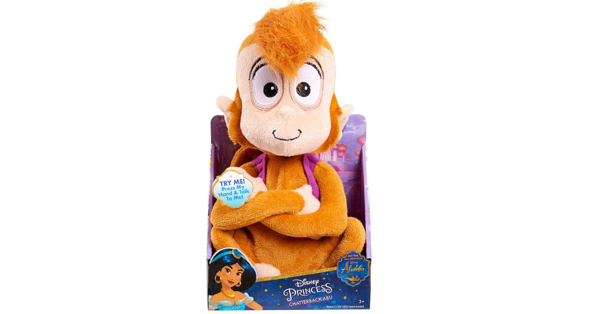 Disney Aladdin Chatterback Plush ONLY $6.49 (Reg $17)